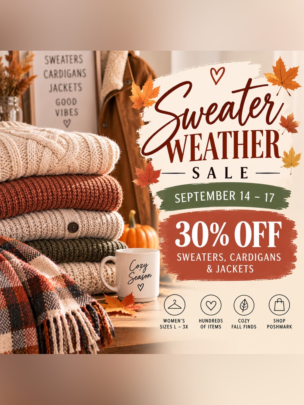🍁 Sweater Weather Sale!!! 🍁